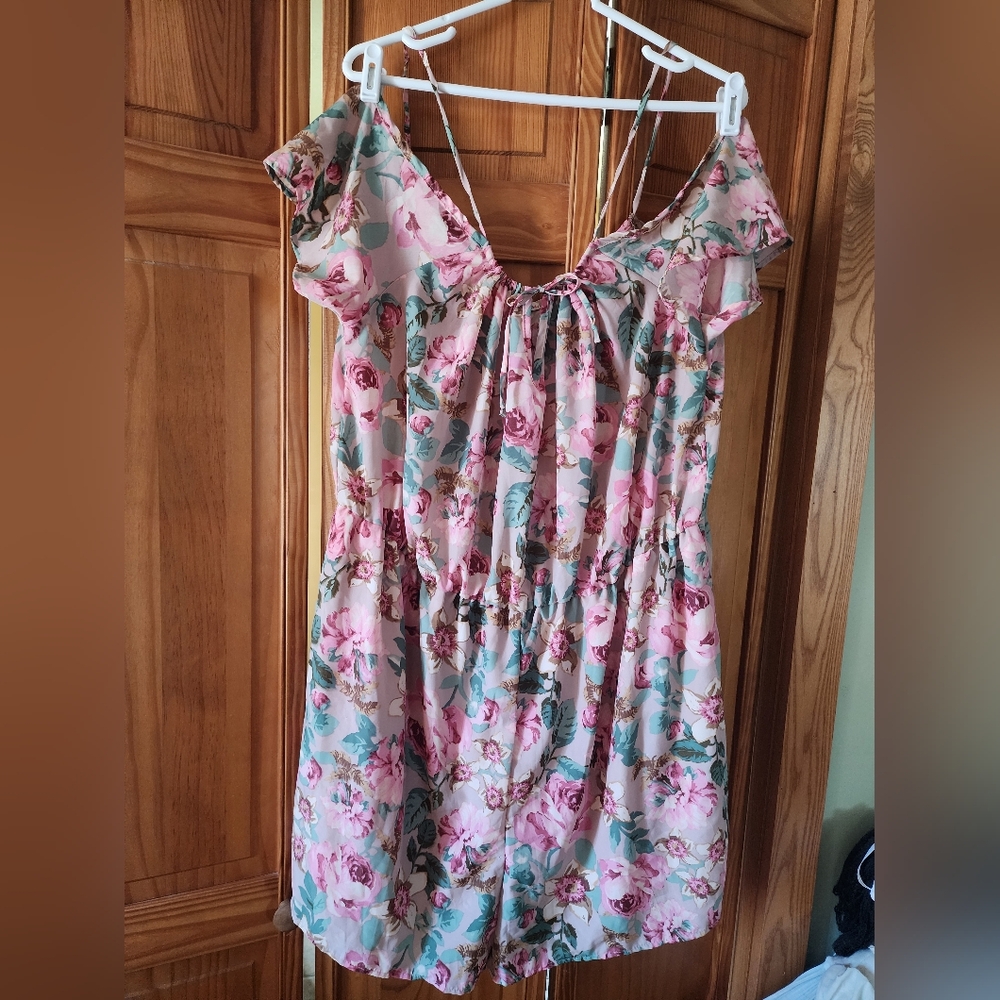 Charlotte Russe off the shoulder romper